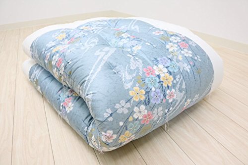 掛け布団　綿布団　和布団 シングル 楽天市場】手作り ふんわり 綿ふとん 和掛け布団 シングルサイズ